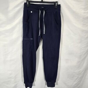 FIGS Women's Zamora Jogger Scrub Pants Navy Blue Size XS / P  27" Inseam
